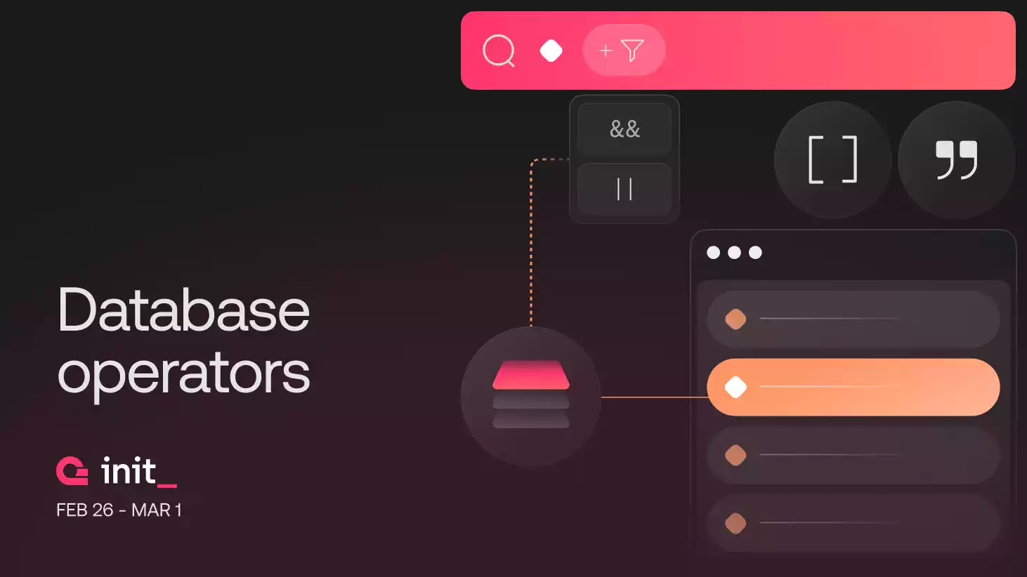 Init Day 3 - Announcing improved database operations