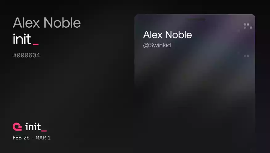 Announcing Init. Experience everything new with Appwrite